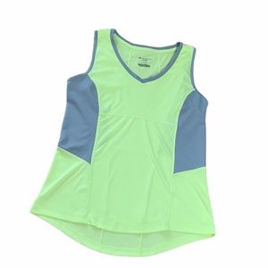 Tek Gear DryTek Bright Yellow Sleeveless Top L